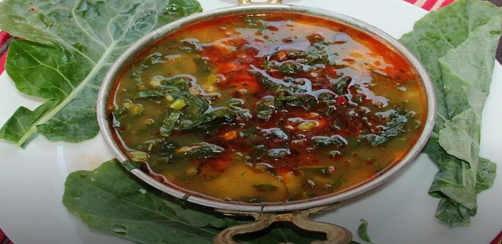 Karadeniz Mutfağının Mısır Yarmalı Karalahana Çorbası